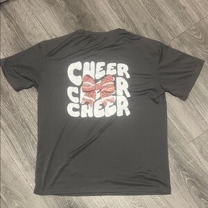 Girls cheer t shirt size 13